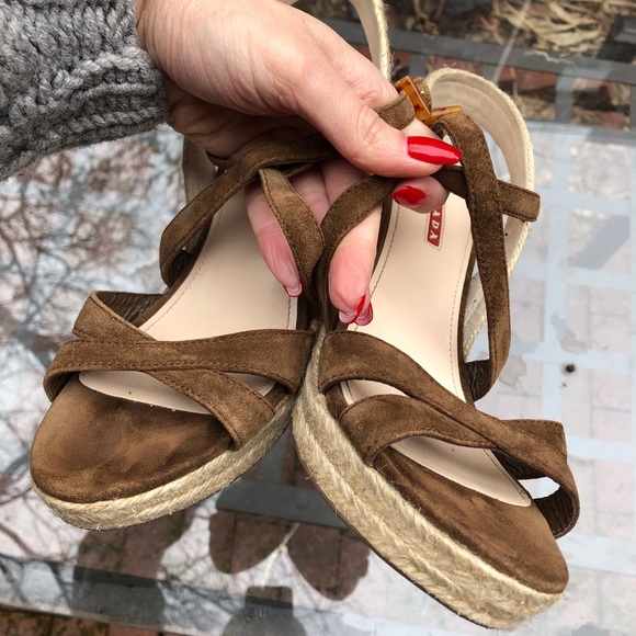 Prada Summer Platform Shoes - Picture 1 of 5